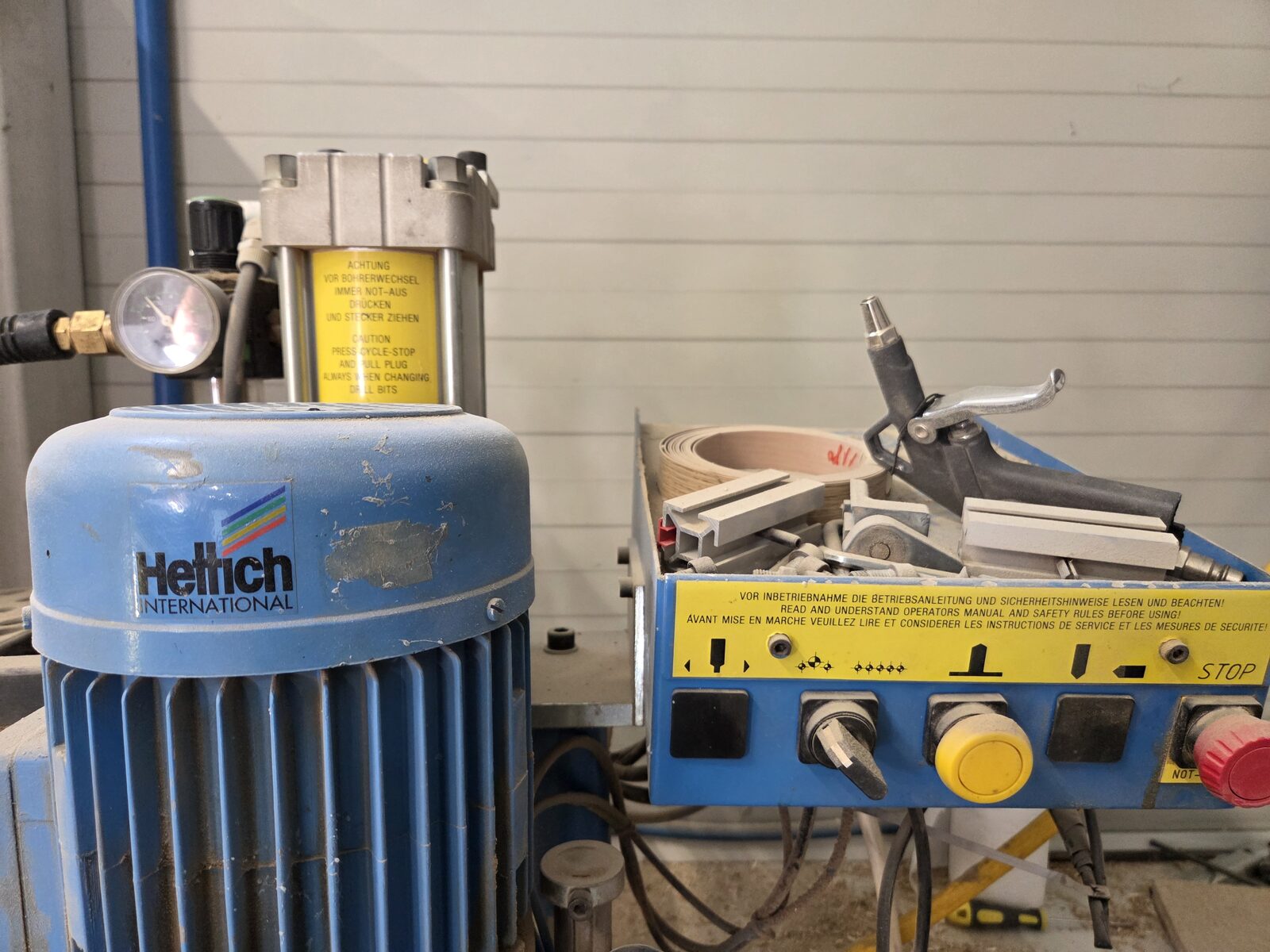 Hettich motor detail